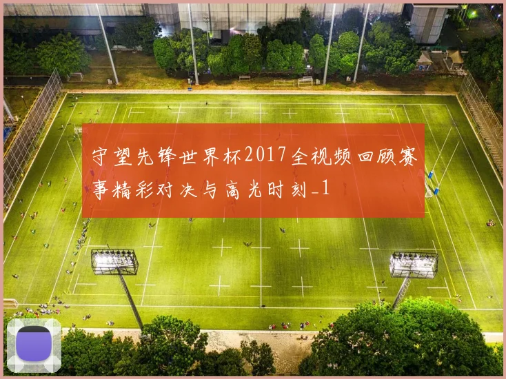 守望先锋世界杯2017全视频回顾赛事精彩对决与高光时刻_1