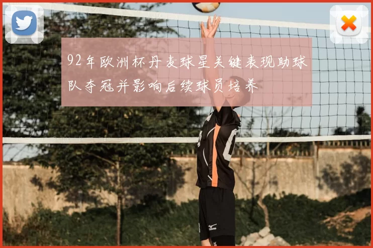 92年欧洲杯丹麦球星关键表现助球队夺冠并影响后续球员培养